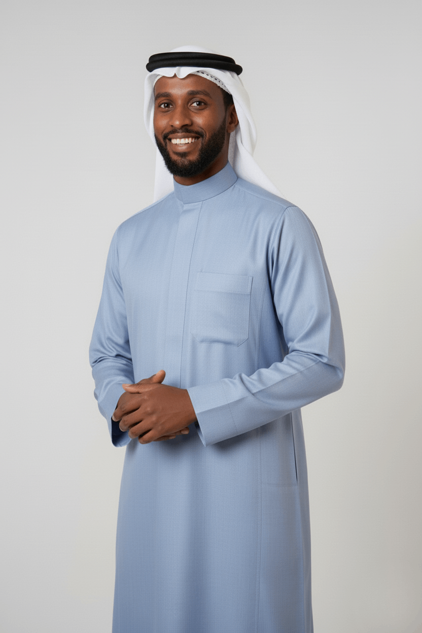 Summer Blue Classic Thobe